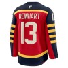 Miesten NHL Florida Panthers Pelipaita 2025-26 Fanatics Premium Sam Reinhart Winter Classic Punainen
